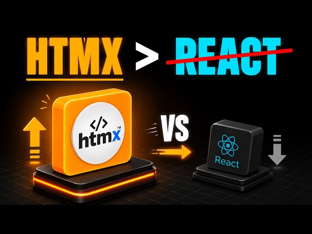 Why HTMX is Better Than React (For 80% of Web Apps)