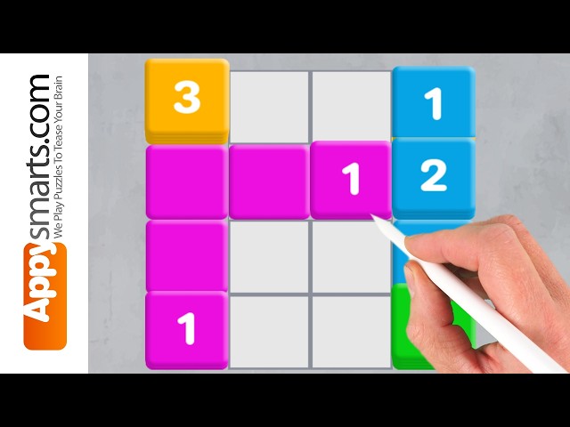 Stack Blocks 3D: Brain Teaser or Brain Drain? Walkthrough with annotations.