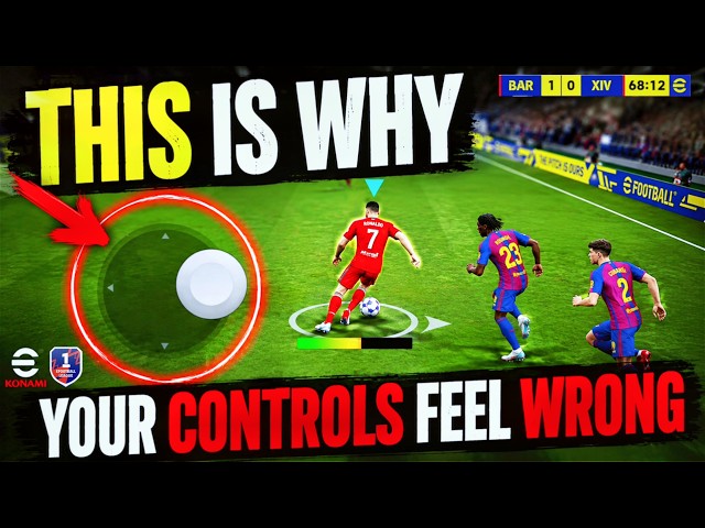 YOUR EFOOTBALL CONTROLS FEEL WRONG (IT'S NOT THE GAME)