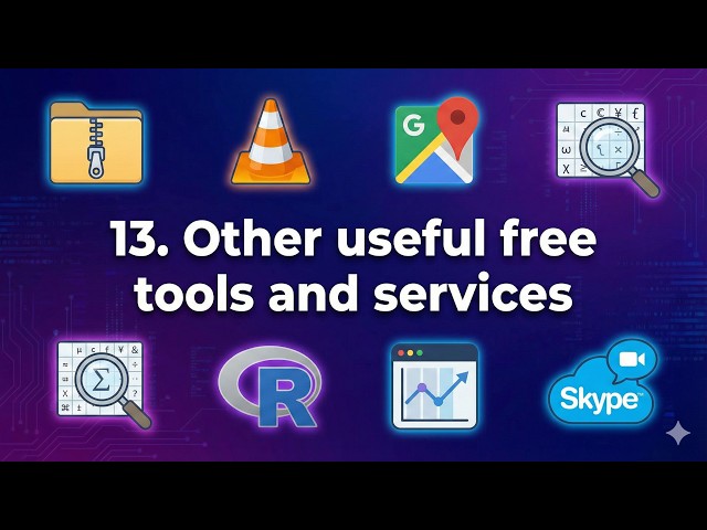 Standard 12 – Computer – Chapter 13 – Other Useful Free Tools and Services (English Medium) GSEB