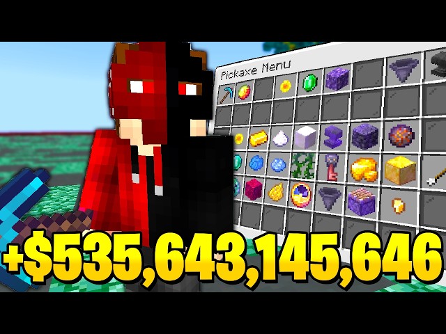 INSANE ENCHANTS make me TRILLIONS on Minecraft Prisons!! (TalonMC)