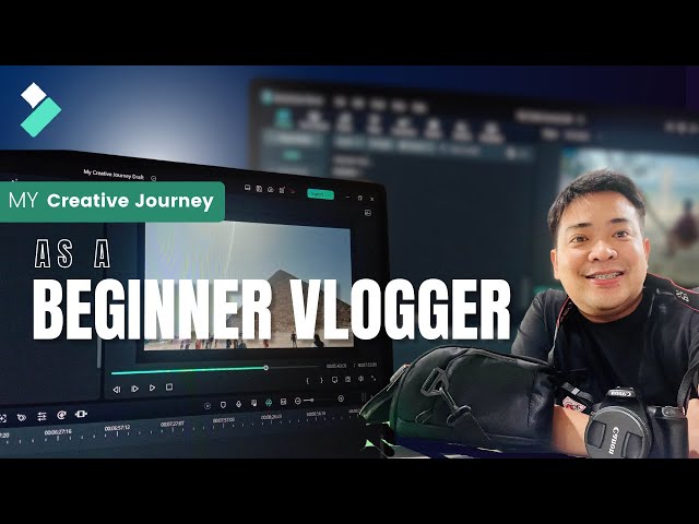 My creative journey as a beginner vlogger