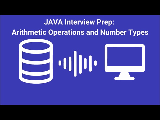 Java Interview Prep #04: Arithmetic Operators and Number Types - AI-Generated Podcast