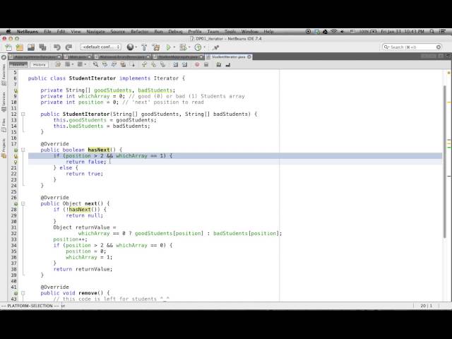 Design Pattern - Iterator