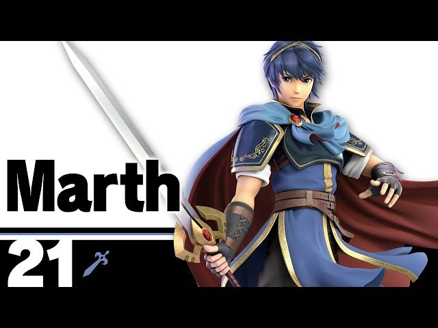 21: Marth – Super Smash Bros. Ultimate