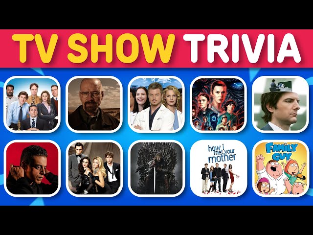 ULTIMATE TV SHOW TRIVIA QUIZ 📺 🧠 | TV Show Quiz