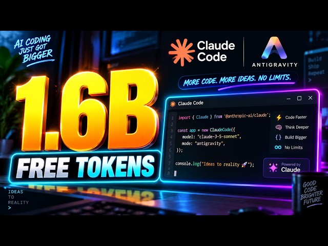 Claude Code 1.6 BILLION Tokens FREE?! Here’s How