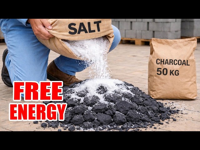 Mix Charcoal with Salt and make dollars! Most people would never know what happened 😱