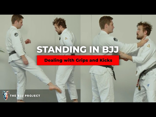 Standing in BJJ - Dealing with Grips and Kicks