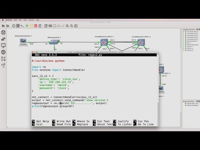 Python network automation, BGP and IOS regular expressions (regex). Search output (Part 1).