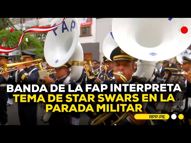 🔴 FAP Band performs iconic Star Wars theme at the Military Parade