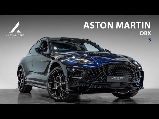 Aston martin DBX S Ultramarine Black - Walkaround