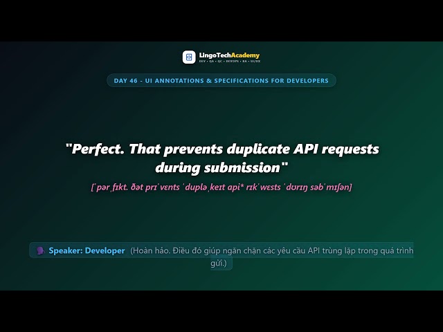 🚀 Day 46 - UI Annotations & Specifications for Developers | English for Business Analysts