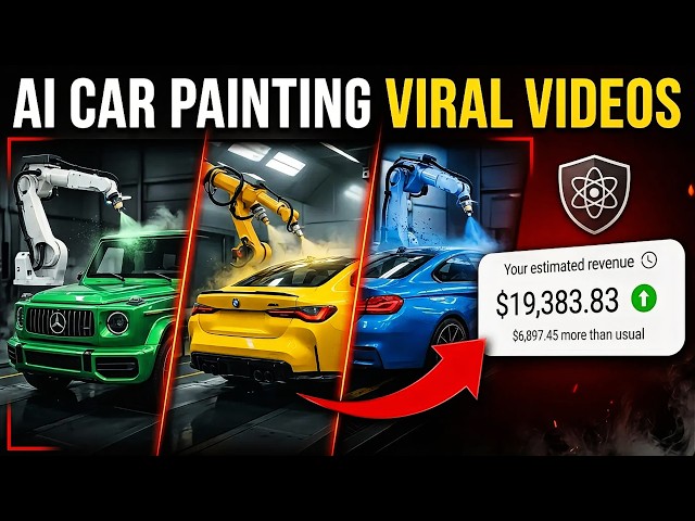 How to Make AI Car Painting Videos That Go Viral