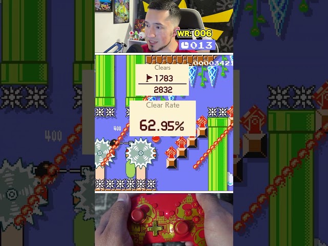 A CHAOTIC automatic level!! #supermariomaker2 #mariomaker2