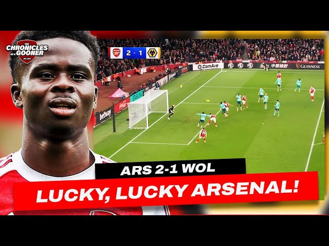 ARSENAL 2-1 WOLVES: Lucky, Lucky Gunners! We were AWFUL! Resilience or cause for concern?