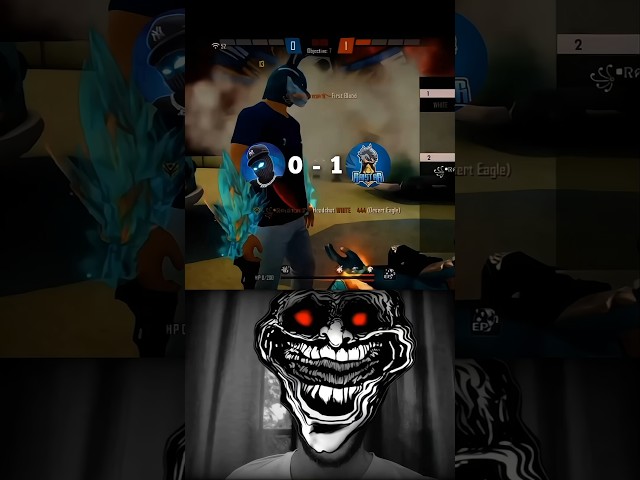 RAISTAR VS WHITE 444 🤯 1V1 💀 #shorts #freefire #white444 #raistar