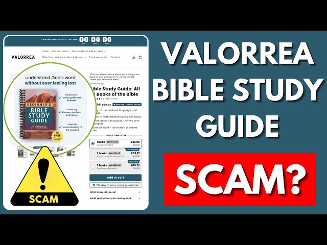 Valorrea Bible Study Guide Review – SCAM OR LEGIT?