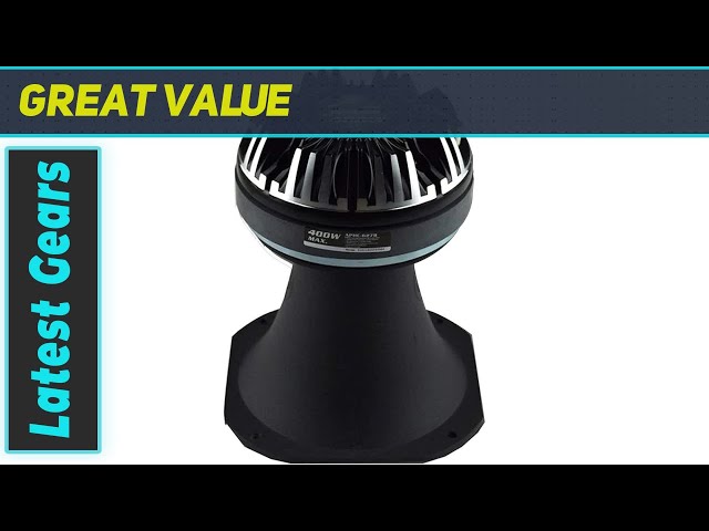 AudioPipe APHC-6278 7.5 Inch 400 Watt 8 Ohm Pro Compression Driver Tweeter Car Audio Speaker