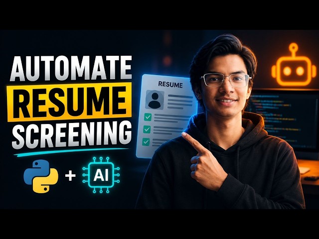 How to Build an AI Agent for Resume Screening with Python