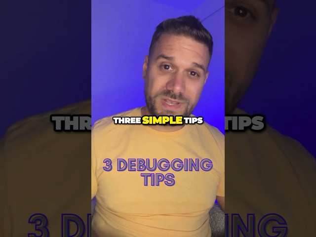 Debugging React Like a Pro: 3 Time-Saving Tips! ⚙️🛠️
