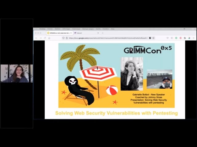 Solving Web Security Vulnerabilities with Pentesting - Gabrielle Botbol [GRIMMCon 0x5]