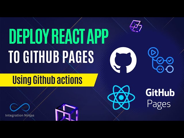 Deploy React App To GitHub Pages Using GitHub Actions