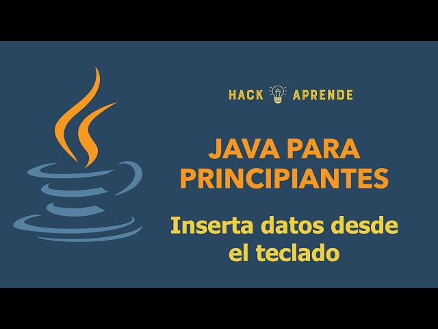 Java para Principiantes - Scanner