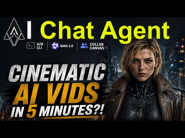 Create AI Videos in 5 Minutes: Canvas, CLI & Wan 3.0 | Full Tutorial | AZ8