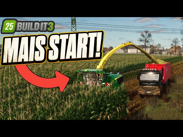 Das große Mais-Häckseln startet! | LS25 Build It 3 #137