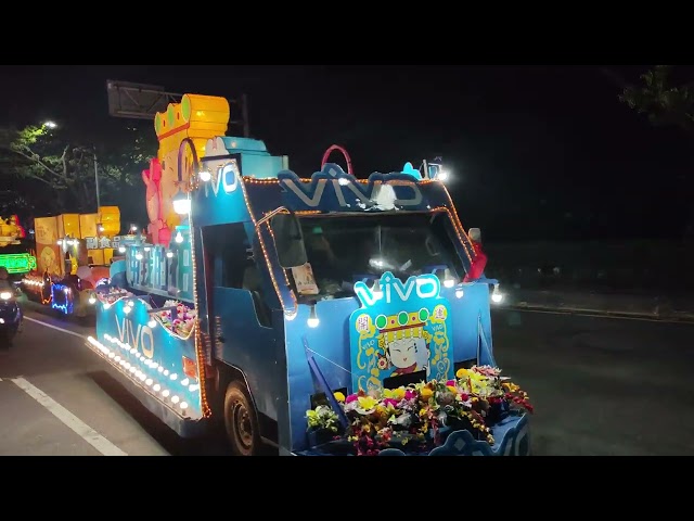 大甲媽花車