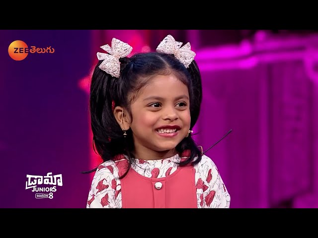 Cutest Contestant Irya | Drama Juniors 8 | Every Sat 9PM I Zee Telugu