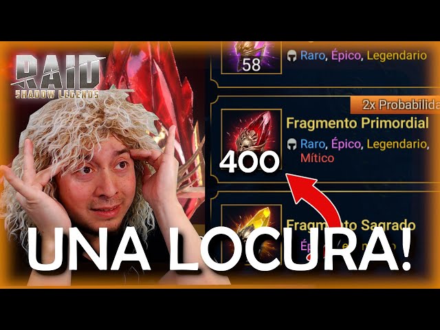 ABRIMOS 400+ ROJOS!!! LA MAYOR APERTURA DEL CANAL!! CUANTOS MITICOS?? | RAID SHADOW LEGENDS Espanol