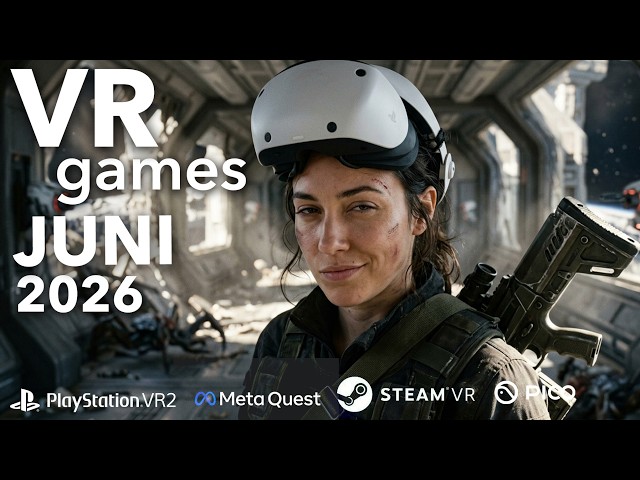 New VR Games in June 2026 - PSVR2, Meta Quest, PCVR & PICO