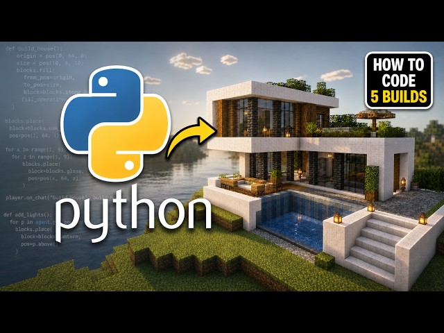 Python Can Actually Build THIS in Minecraft?!