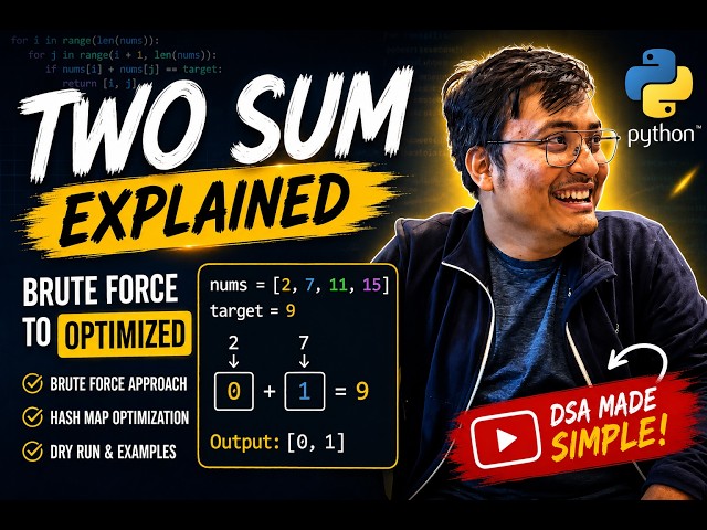 Two Sum in Under 5 Minutes (No Fluff)