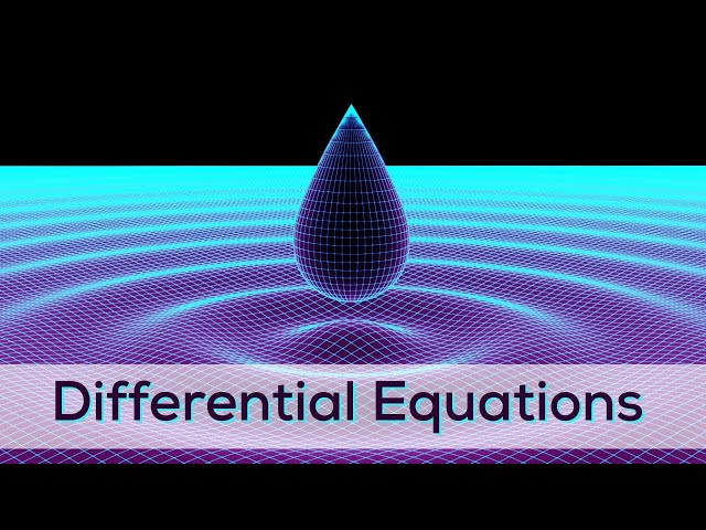 This is why you're learning differential equations