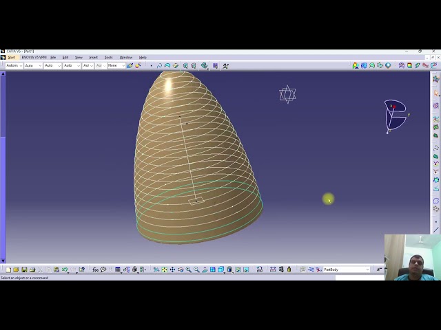 PART 2 : CONVERT CLOUD SCAN DATA TO SURFACE CATIA (SECTION METHOD)
