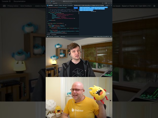 Firebase Auth in Flutter #Shorts