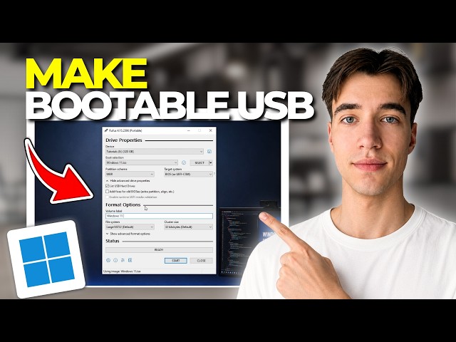 How To Make A Bootable USB For Windows 11 | Tutorial 2026