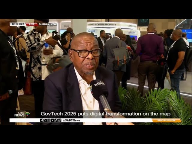 GovTech 2025 | SABC speaks to Science, Technology and Innovation Minister, Dr Blade Nzimande