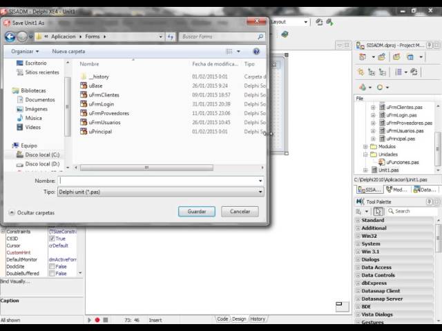 (DEMO) DESARROLLO DE UNA APLICACION CON DELPHI XE2/XE4 Y MYSQL - VIDEO 50