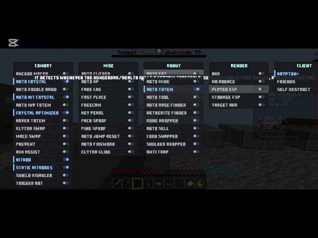 Krypton Client (1.21+)  | Download link In comments.