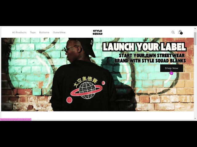 Customized Shopify theme walk-through