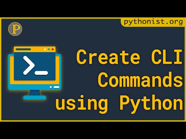 How to create CLI Commands using Python? | Part-1