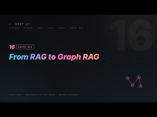 16. From RAG to Graph RAG | Production AI Engineering