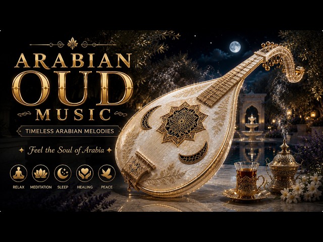Arabian Oud Music 🌙 Timeless Arabian Melodies  Moonlit Relaxation for Sleep & Meditation