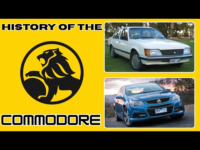 History of the Holden Commodore | Australia's Most Iconic Car