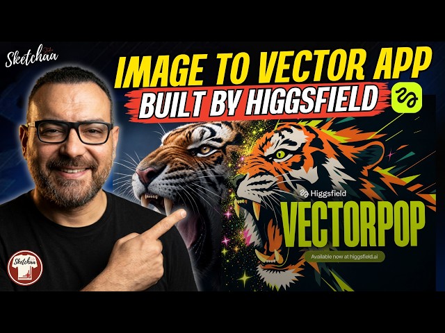 I Built My Own AI Vector Tool With One Prompt (No Code) — Higgsfield App Builder