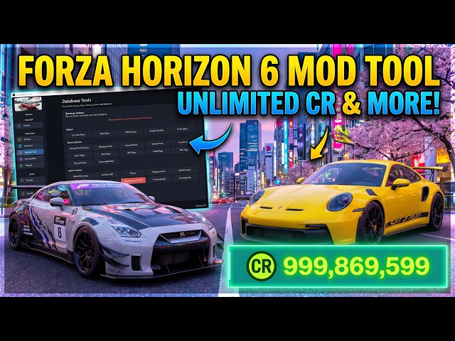 FREE FORZA HORIZON 6 CHEAT/HACK MENU! Unlimited Money, WHEELSPINS + SUPER WHEELSPINS